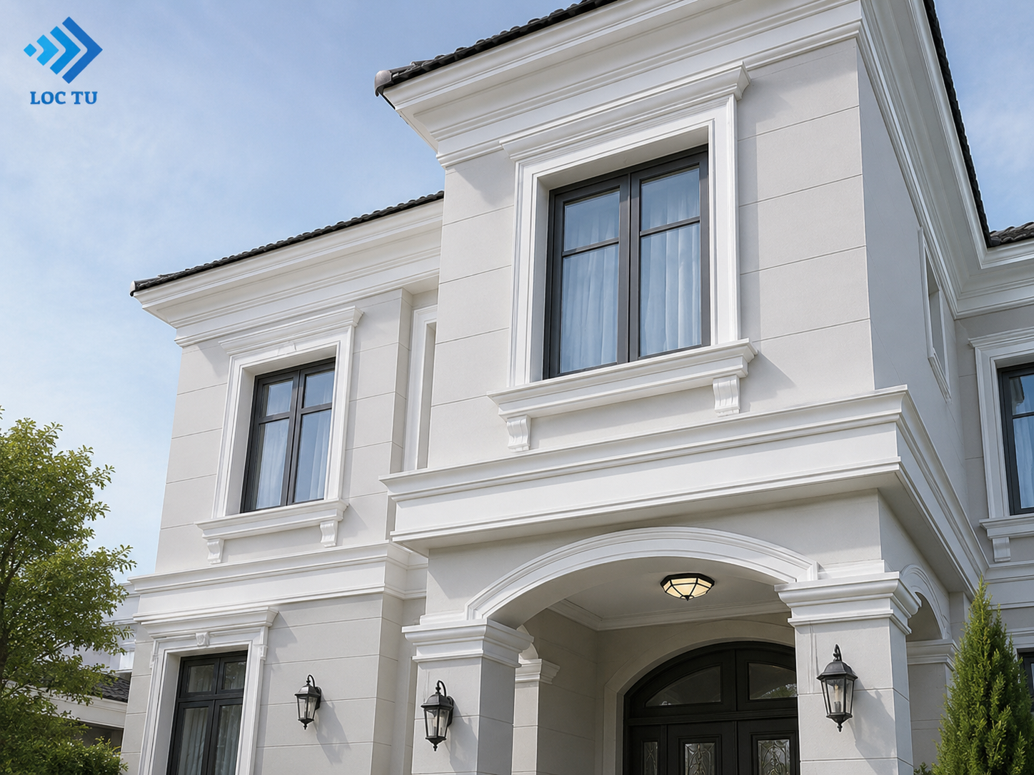 Phào chỉ EPS Hà Nội cho nhà phố, biệt thự