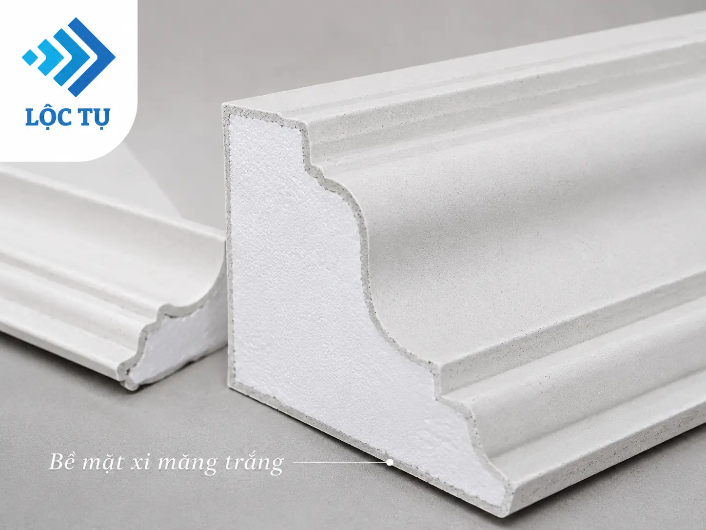 Phào chỉ EPS nhà phố với chi tiết hoàn thiện sắc nét