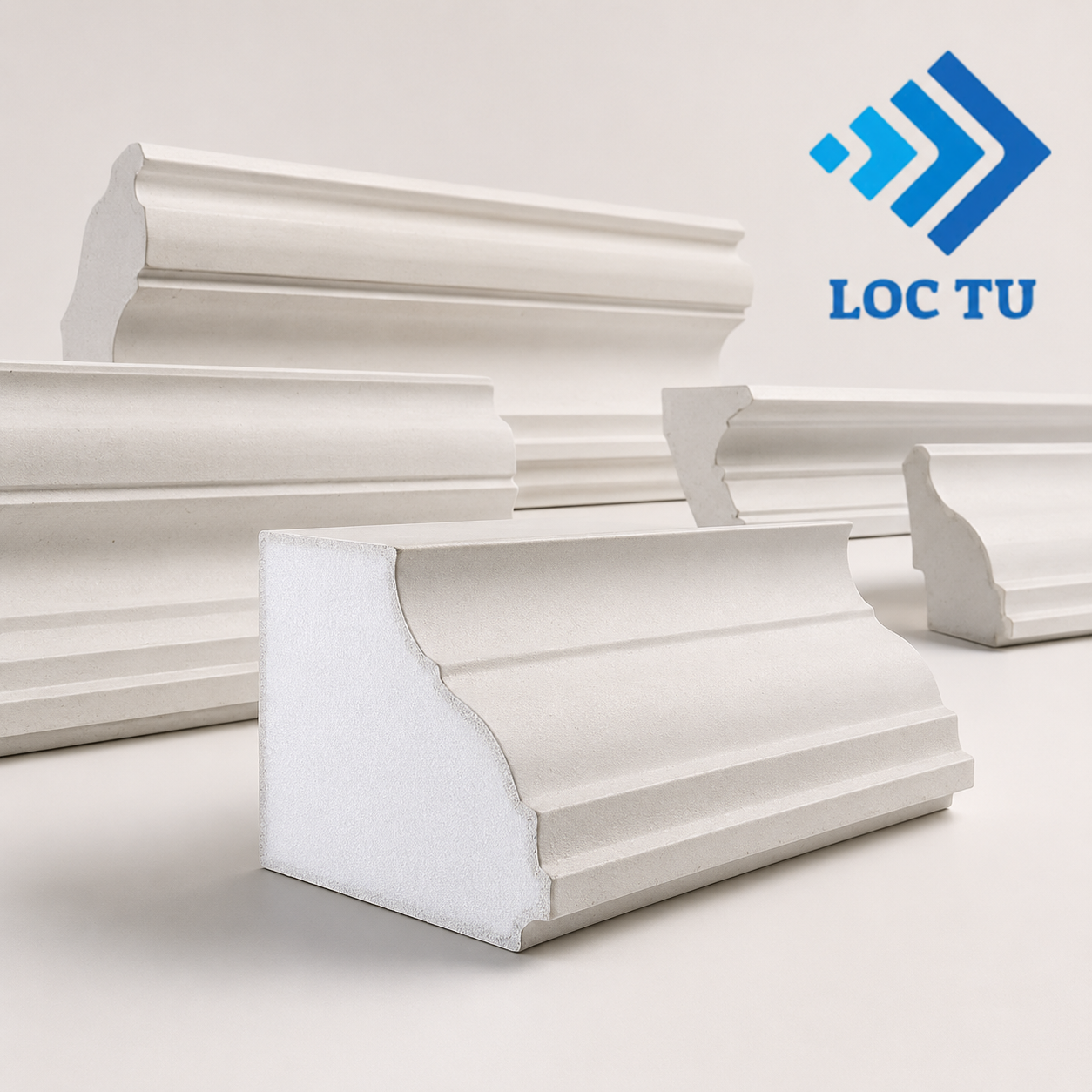 Phào chỉ EPS siêu nhẹ cho kiến trúc hiện đại