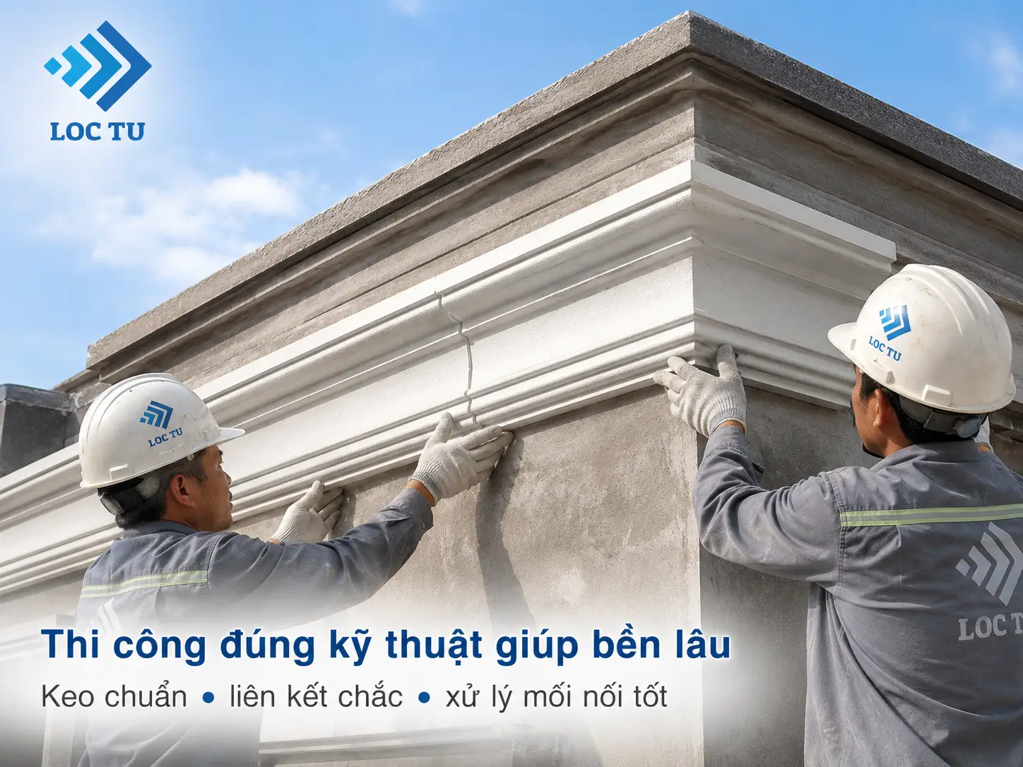 Ứng dụng phào chỉ EPS theo thời gian