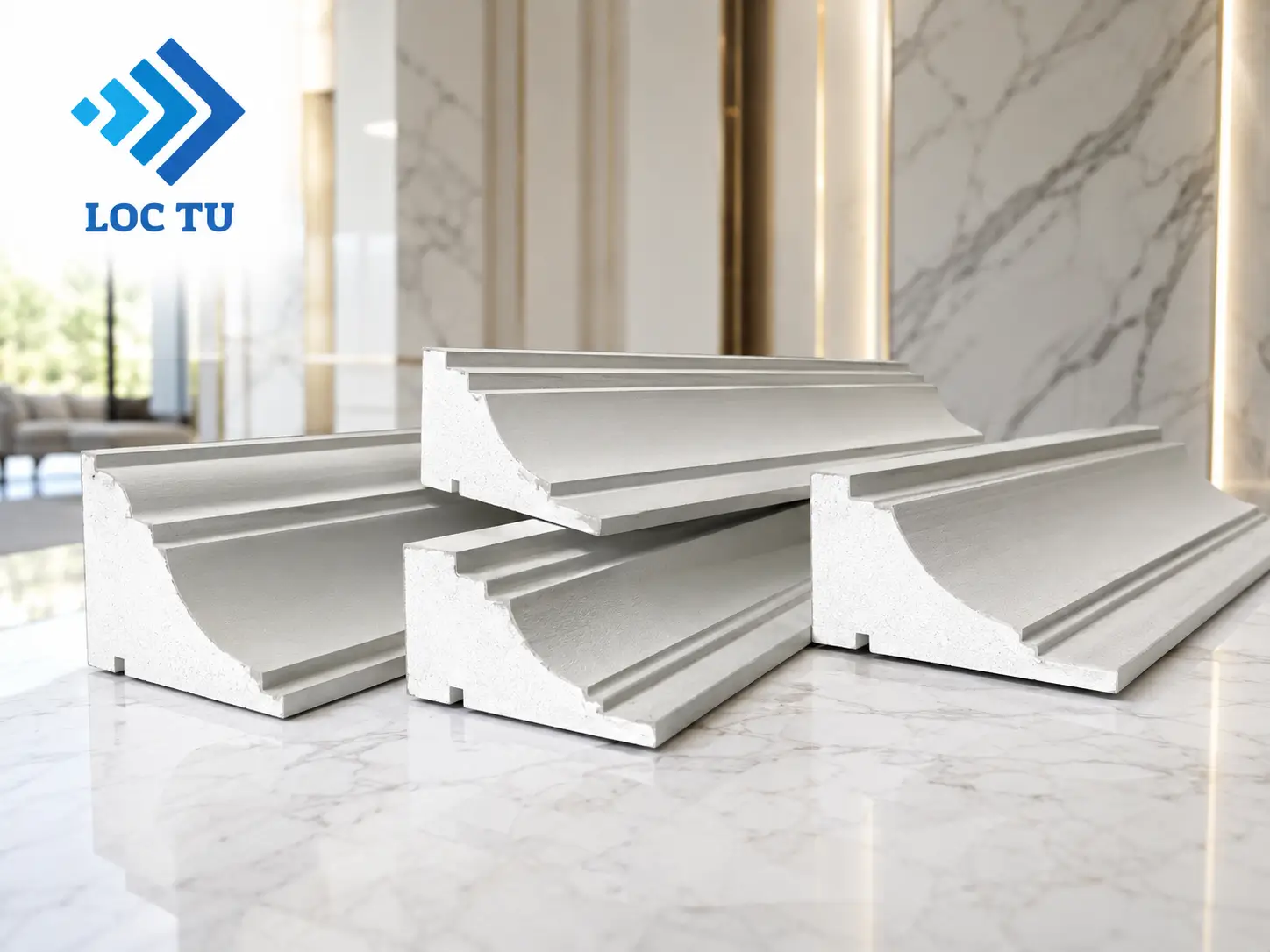 Phào chỉ EPS là lựa chọn lâu dài cho ngoại thất