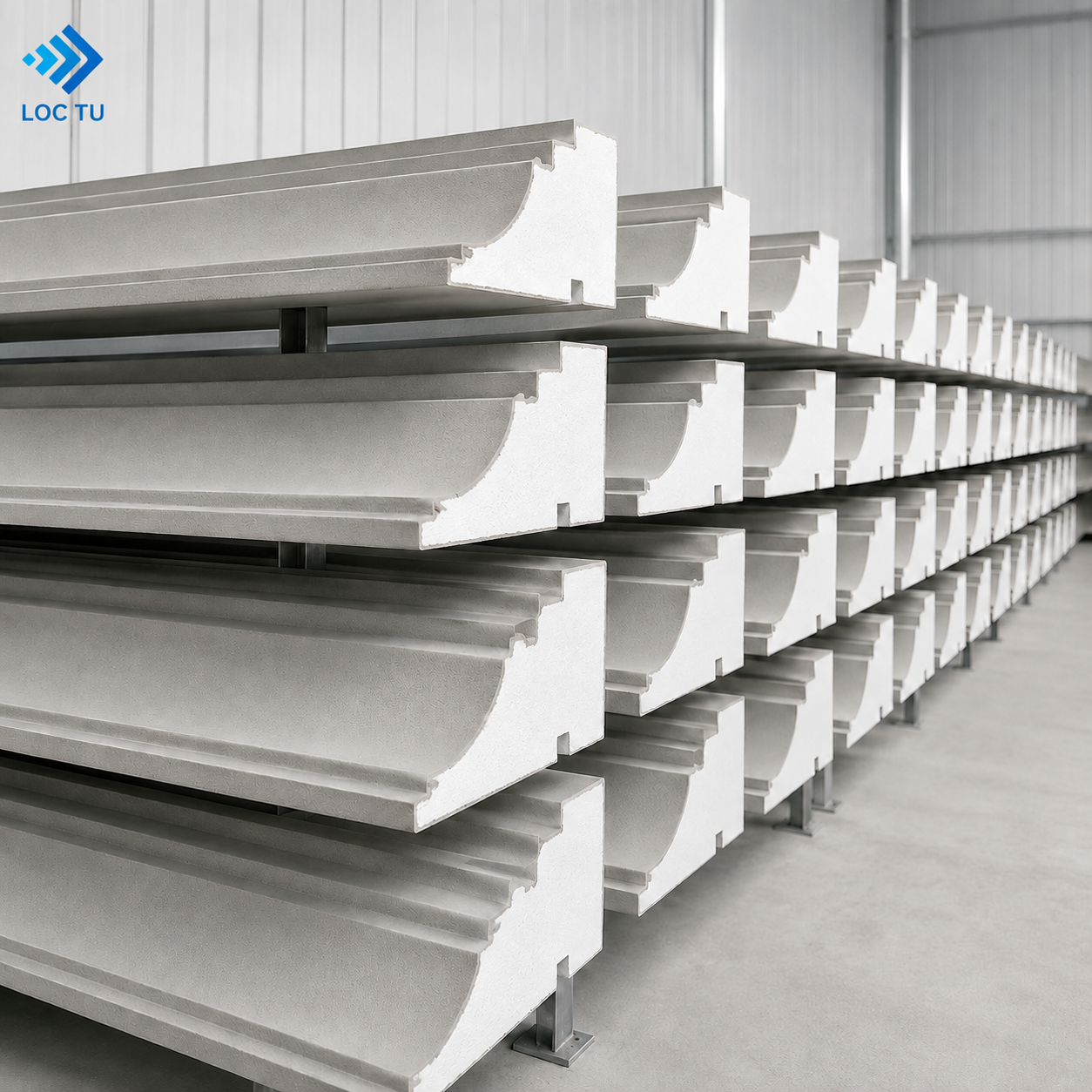 Phào Chỉ EPS Cho Biệt Thự từ thương hiệu Lộc Tự