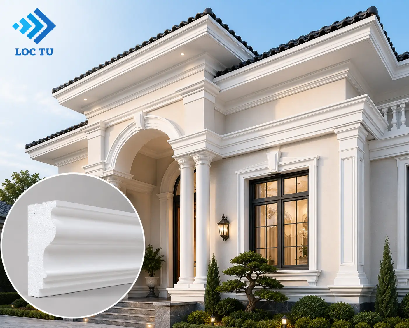 🏛️ Độ bền của phào chỉ EPS ngoài trời không chỉ phụ thuộc vào vật liệu mà còn ở chất lượng sản phẩm và kỹ thuật thi công. Hãy kết nối với chúng tôi để lựa chọn những giải pháp giúp công trình duy trì vẻ đẹp bền vững trước nắng mưa và thời tiết khắc nghiệt.