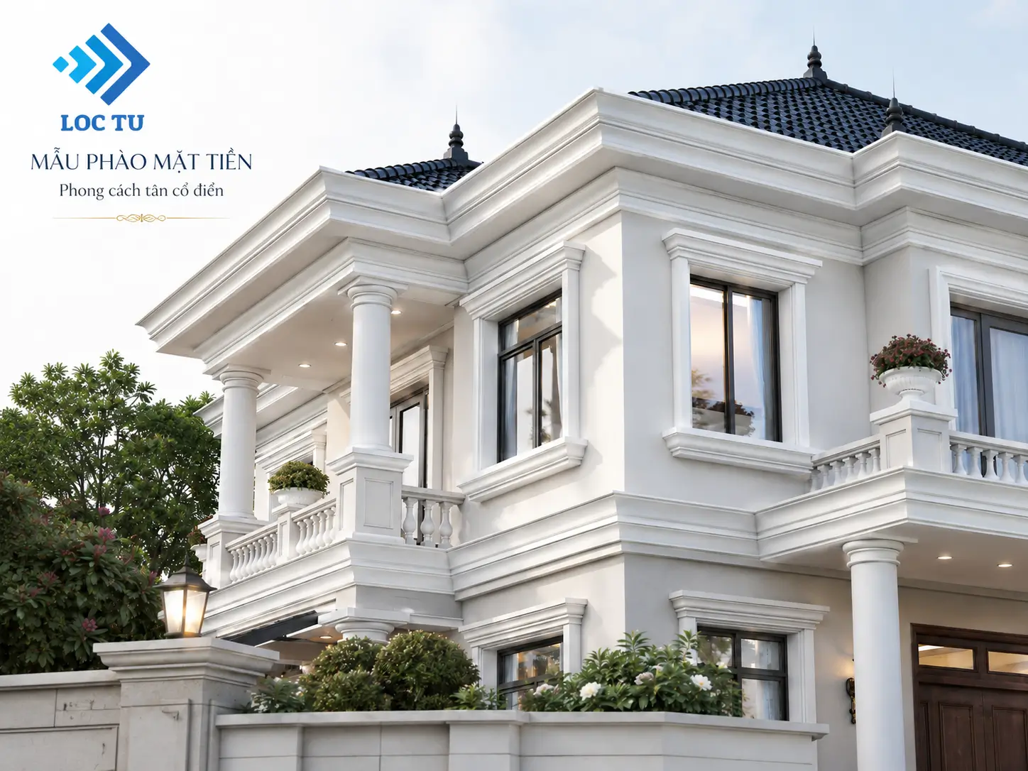 Mẫu phào chỉ EPS mang đến vẻ đẹp hài hòa cho công trình