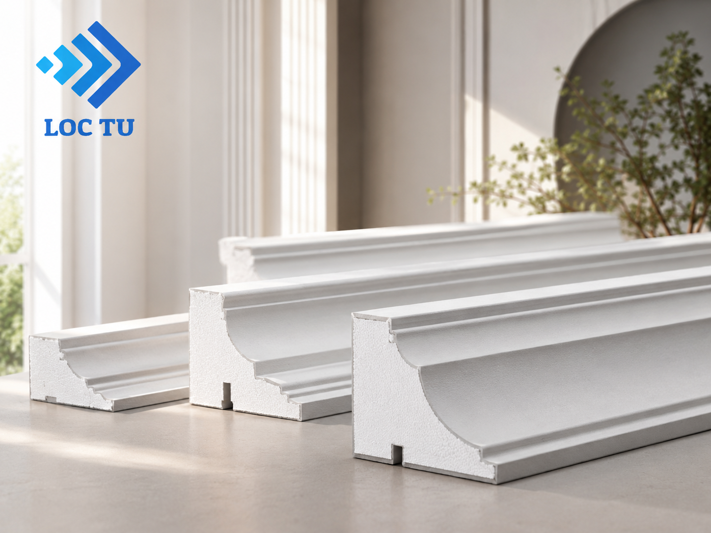 Phào chỉ EPS trang trí cho những công trình yêu cầu sự tinh tế