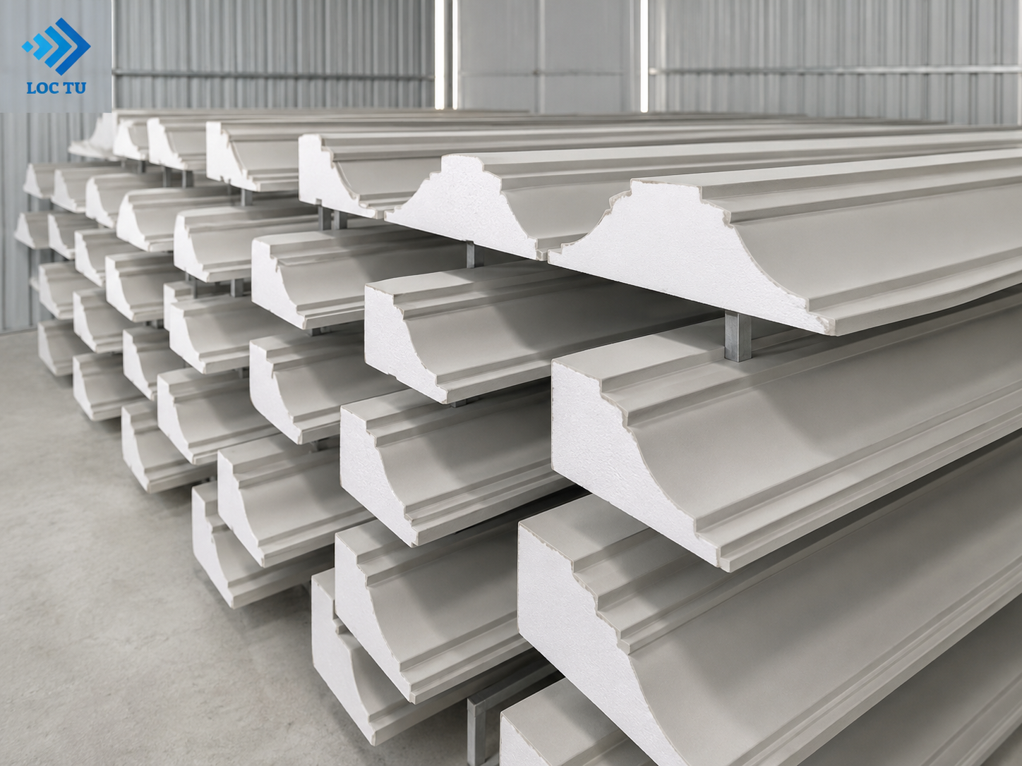 Phào chỉ EPS cao cấp từ thương hiệu Lộc Tự
