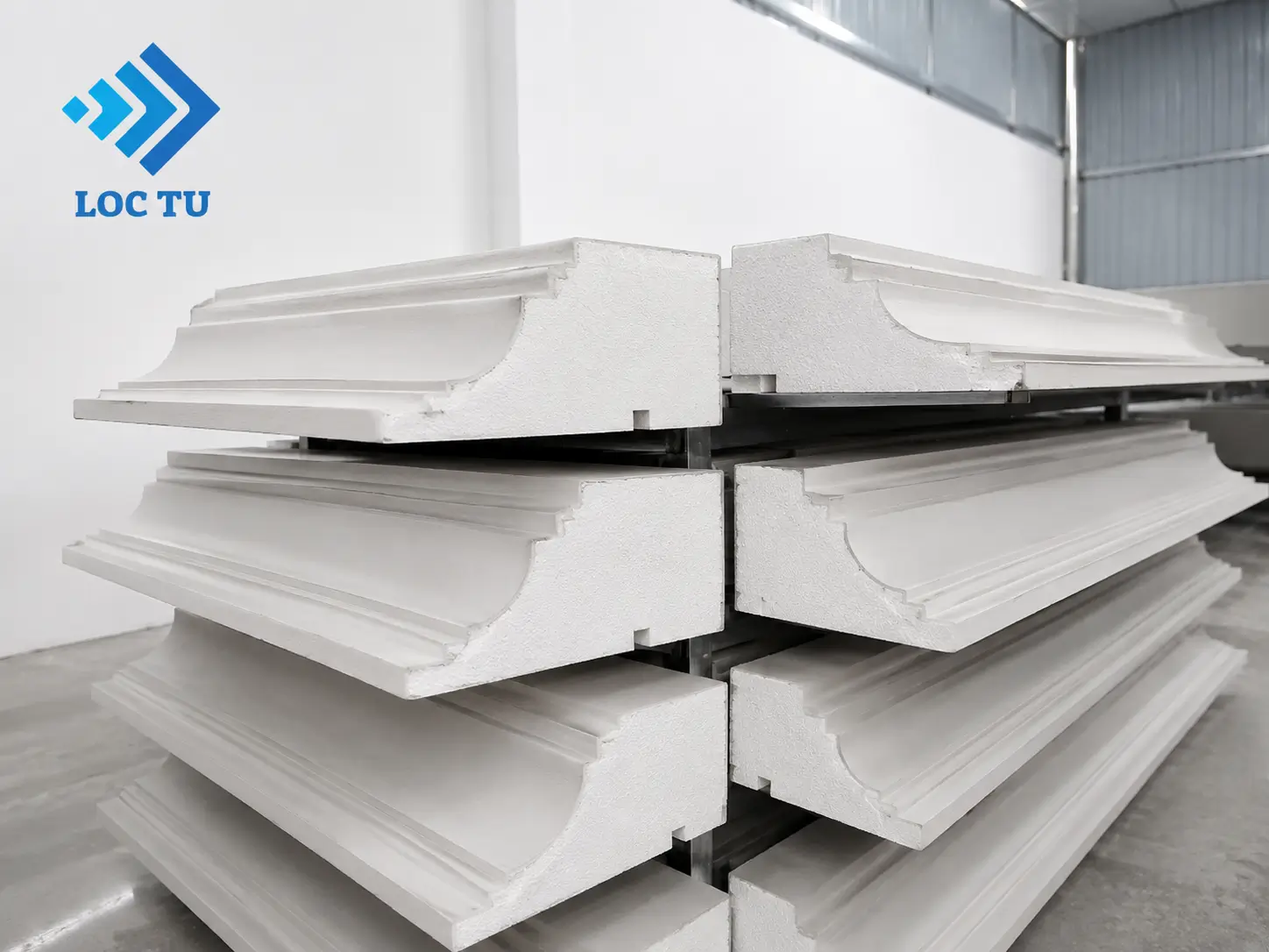 Phào chỉ EPS cản cháy lan giúp công trình giữ được vẻ đẹp đồng bộ trong suốt quá trình sử dụng
