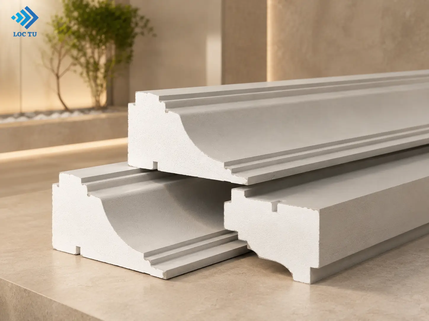 Phào chỉ EPS ngoài trời siêu nhẹ là giải pháp hoàn thiện giúp công trình vừa bền đẹp vừa tinh tế
