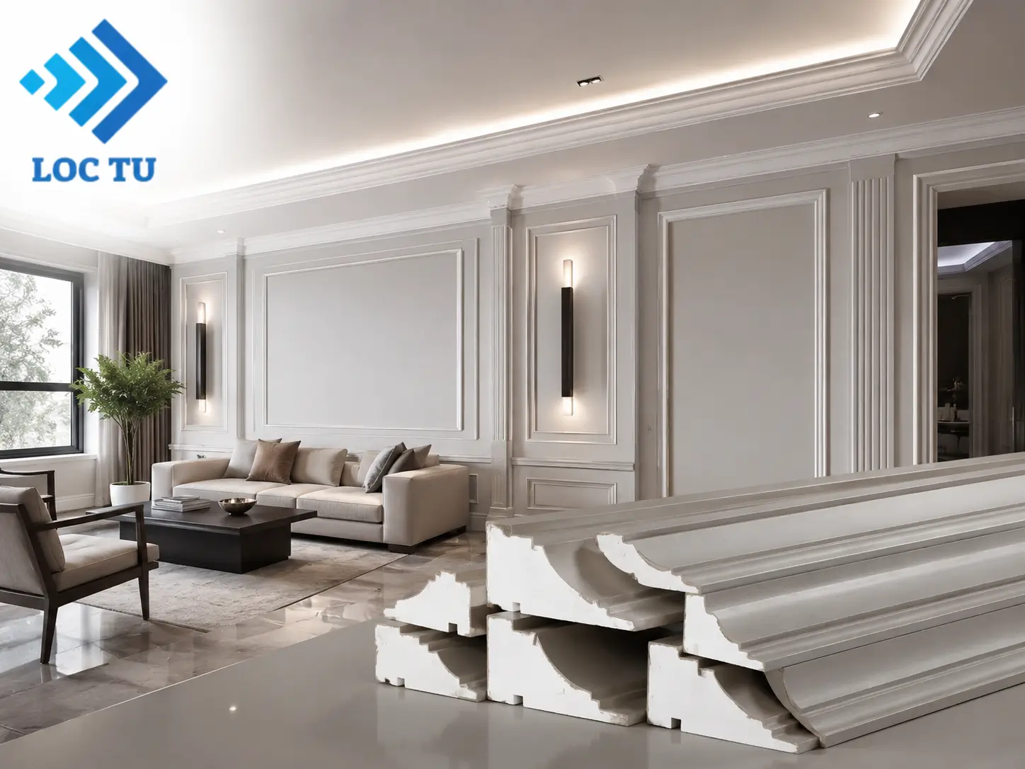 Tuổi thọ phào chỉ EPS không chỉ phụ thuộc vào vật liệu mà còn ở quy trình thi công và hoàn thiện