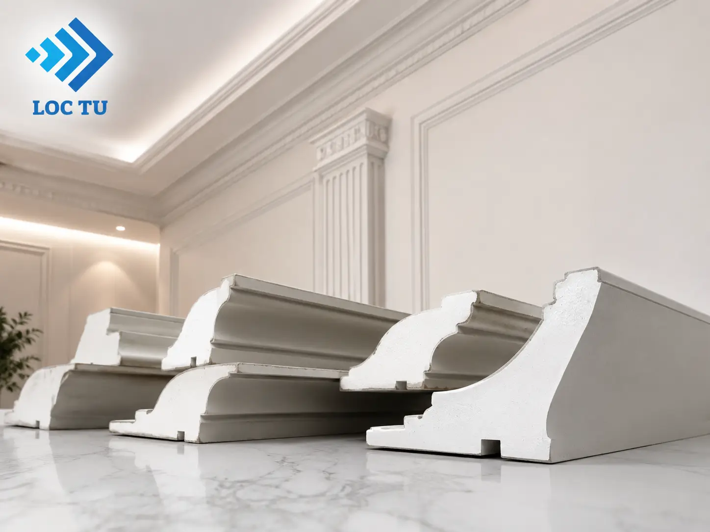 Một sản phẩm chất lượng luôn bắt đầu từ cấu tạo phào chỉ EPS được hoàn thiện theo quy trình tiêu chuẩn