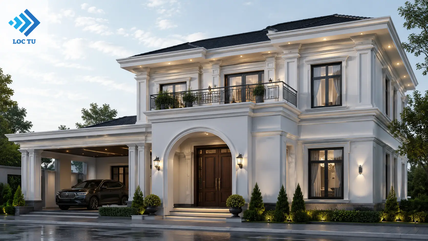 Sử dụng phào chỉ EPS góp phần nâng tầm giá trị thẩm mỹ cho cả nội thất và ngoại thất
