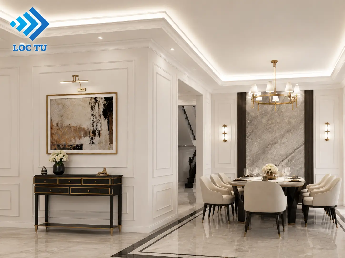Phào chỉ EPS nội thất mang đến giá trị thẩm mỹ lâu dài cho không gian sống