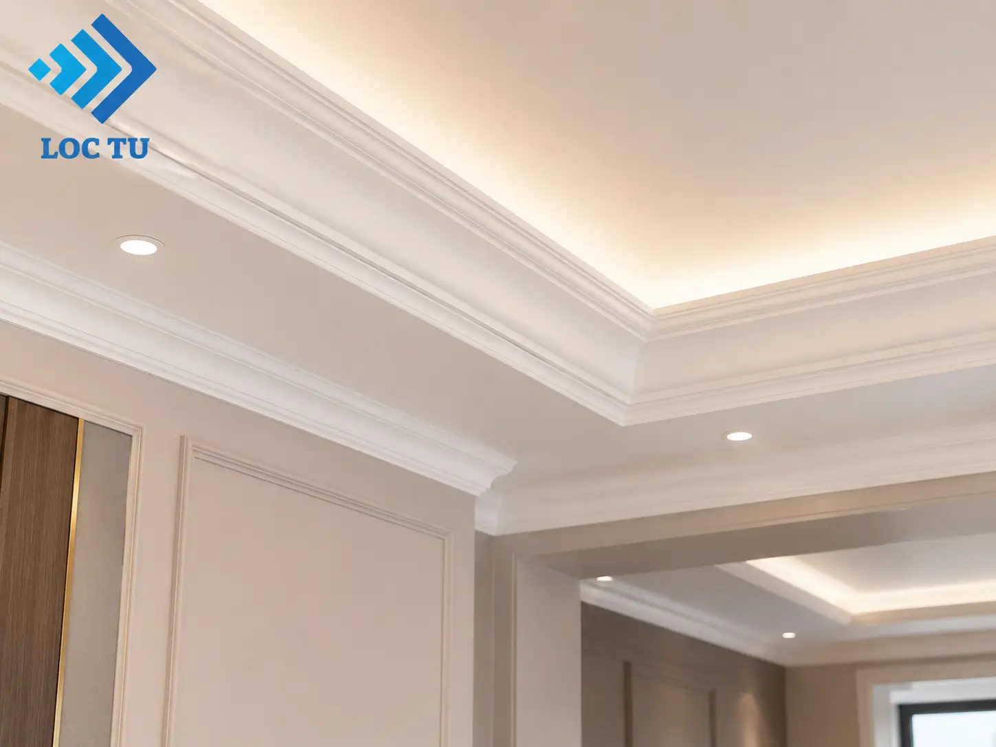 Phào chỉ EPS trần nhà là lựa chọn được nhiều gia chủ ưu tiên khi hoàn thiện nội thất