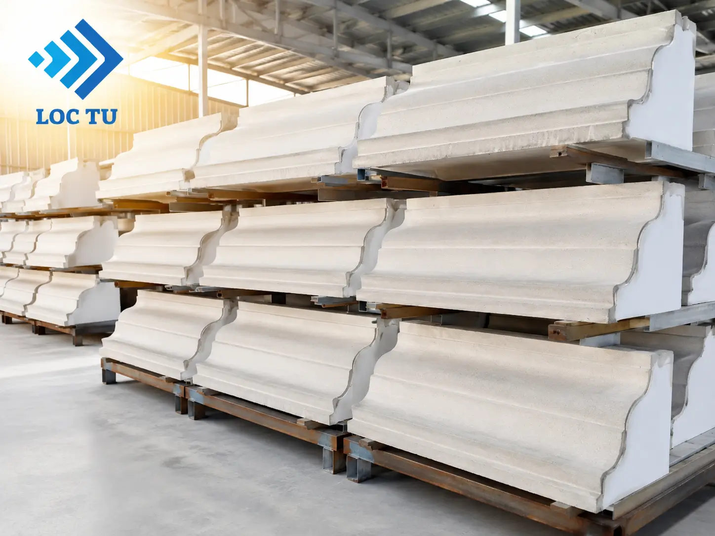 Phào chỉ EPS bê tông nhẹ mang đến giải pháp trang trí ngoại thất và nội thất với tính thẩm mỹ cao