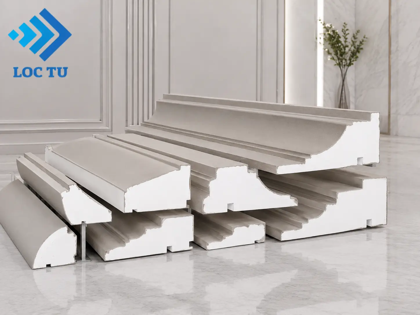 Phào chỉ EPS bê tông nhẹ góp phần nâng cao giá trị thẩm mỹ và sự đồng bộ cho không gian