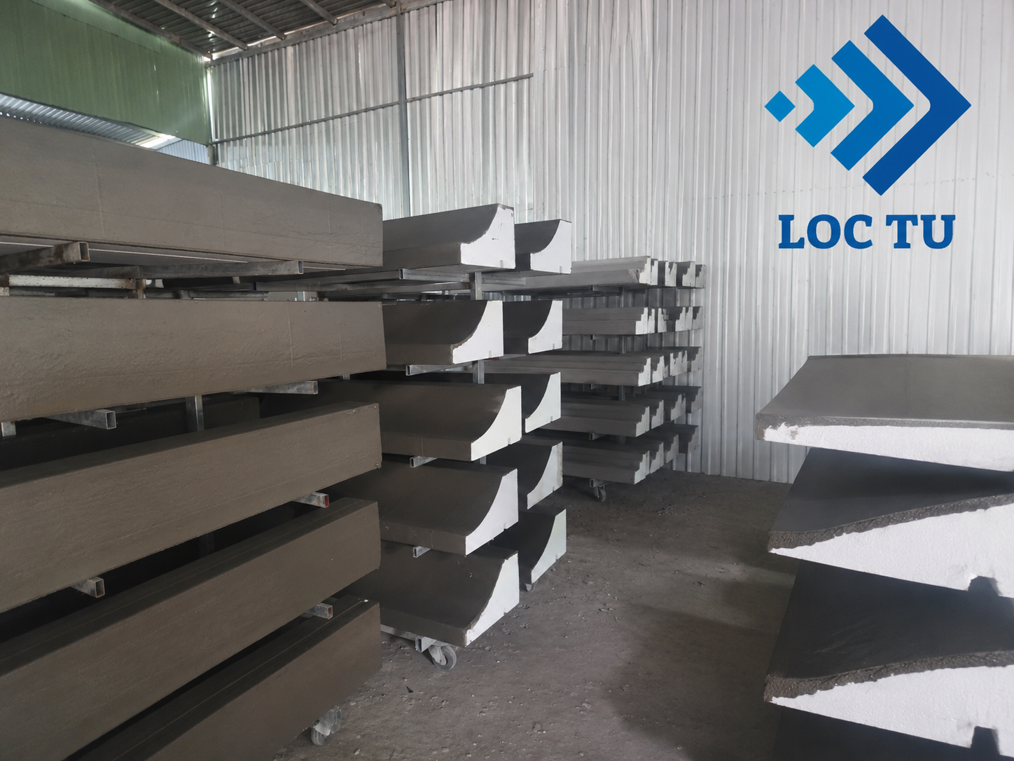 Thiết kế phào chỉ xốp EPS đa dạng, đáp ứng nhiều phong cách kiến trúc từ hiện đại đến tân cổ điển
